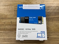 Western digital wd blue 500gb sn550 nvme ssd - afbeelding 1 van  2