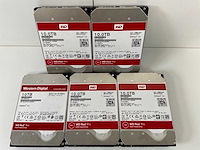 Western digital (wd101kfbx) red pro 10 tb sata nas hdds (5x) - afbeelding 2 van  4