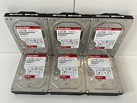 Western digital (wd102kfbx) red pro 10 tb sata nas hdds (6x) - afbeelding 2 van  6