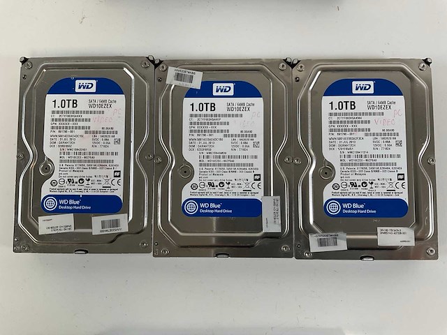 Western digital (wd10ezex) 1 tb sata hdds (7x) - afbeelding 3 van  6
