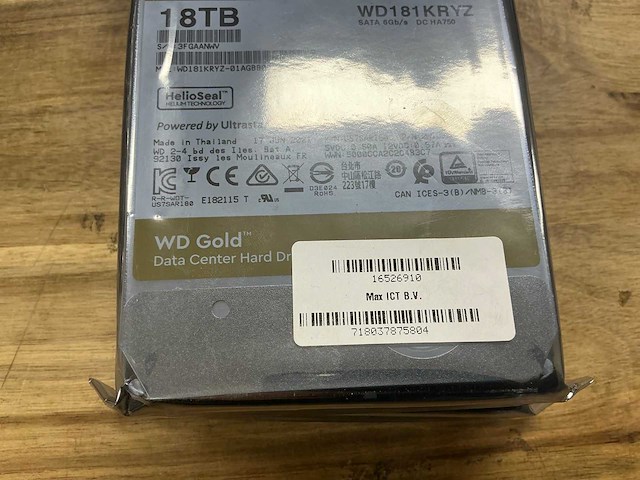 Western digital wd181kryz harde schijf 18tb - afbeelding 3 van  3