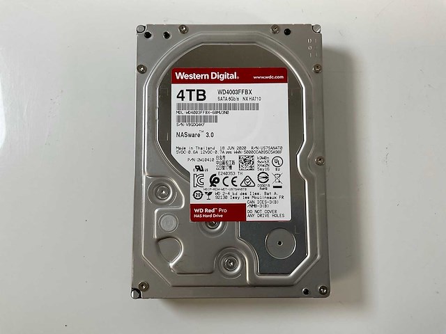 Western digital (wd4003ffbx) 4 tb sata hdds (10x) - afbeelding 2 van  4