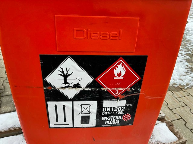 Western ecw 105 mobiele brandstof opslagtank - afbeelding 6 van  7