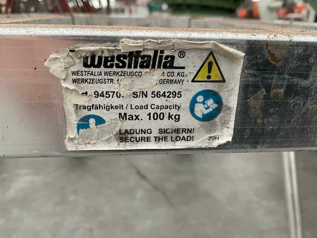 Westfalia lange handkar (2x) - afbeelding 3 van  3