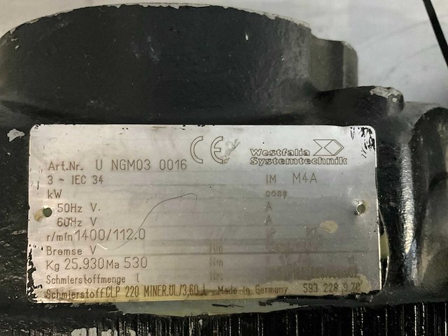 Westfalia systemtechnik versnellingsbak elektromotor (2x) - afbeelding 2 van  4