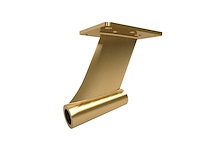 Westmekan pab 30 30 mm propeller shaft bracket - afbeelding 1 van  6