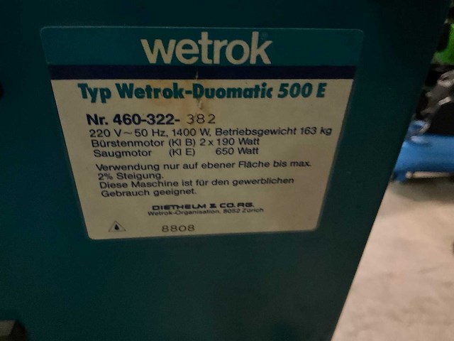 Wetrock schrobmachine - afbeelding 7 van  7