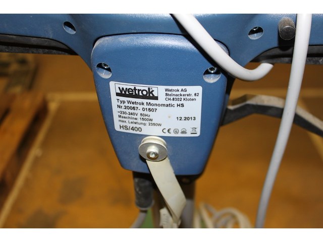 Wetrok monodisk boenmachine 1500watt - afbeelding 2 van  11