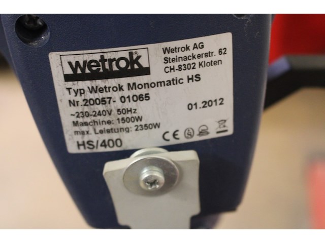 Wetrok monomatic boenmachine - afbeelding 4 van  9