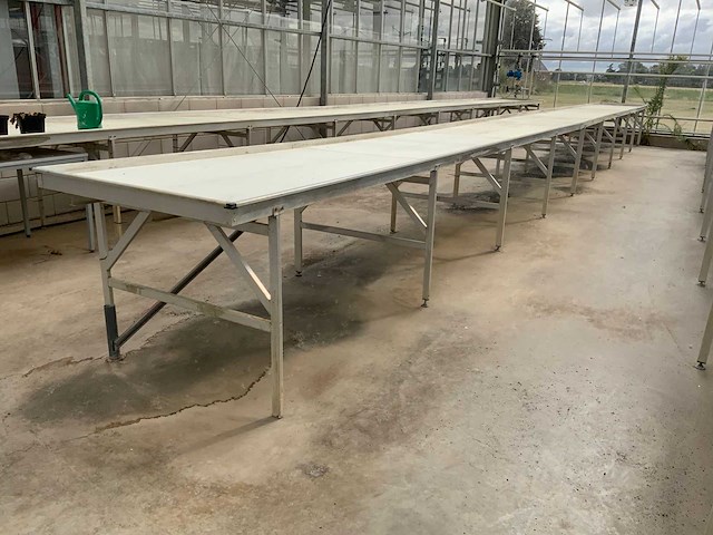 Wevab 14 meter aluminium kweektafel (3x) - afbeelding 8 van  13