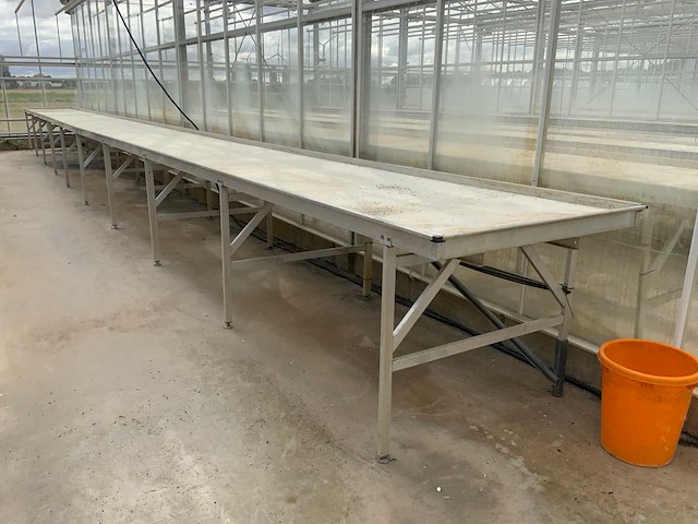 Wevab 14 meter aluminium kweektafel (3x) - afbeelding 9 van  13
