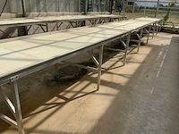 Wevab 14 meter aluminium kweektafel (3x) - afbeelding 12 van  13