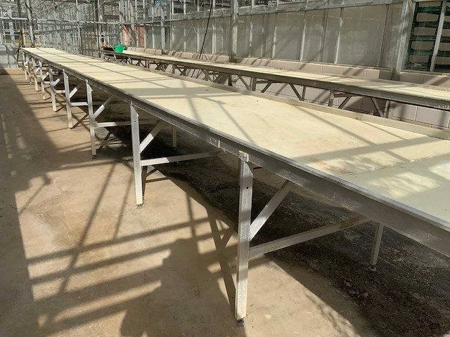 Wevab 14 meter aluminium kweektafel (3x) - afbeelding 1 van  10