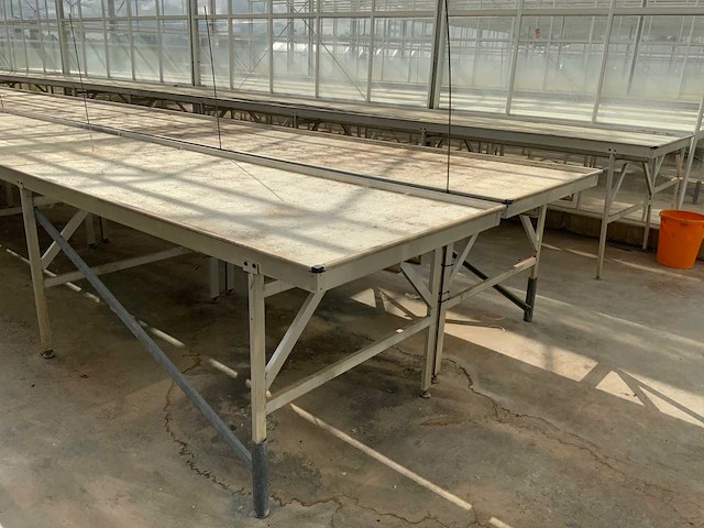Wevab 14 meter aluminium kweektafel (4x) - afbeelding 1 van  19