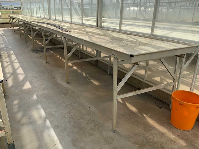 Wevab 14 meter aluminium kweektafel (4x) - afbeelding 18 van  19