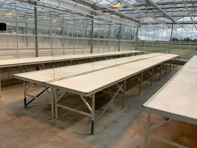 Wevab 14 meter aluminium kweektafel (4x) - afbeelding 1 van  19