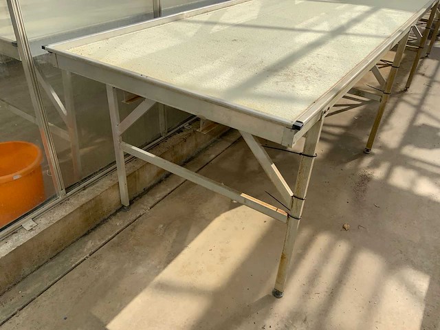 Wevab 14 meter aluminium kweektafel (4x) - afbeelding 18 van  19