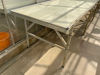 Wevab 14 meter aluminium kweektafel (4x) - afbeelding 18 van  19