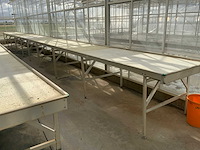 Wevab 14 meter aluminium kweektafel (4x) - afbeelding 7 van  12