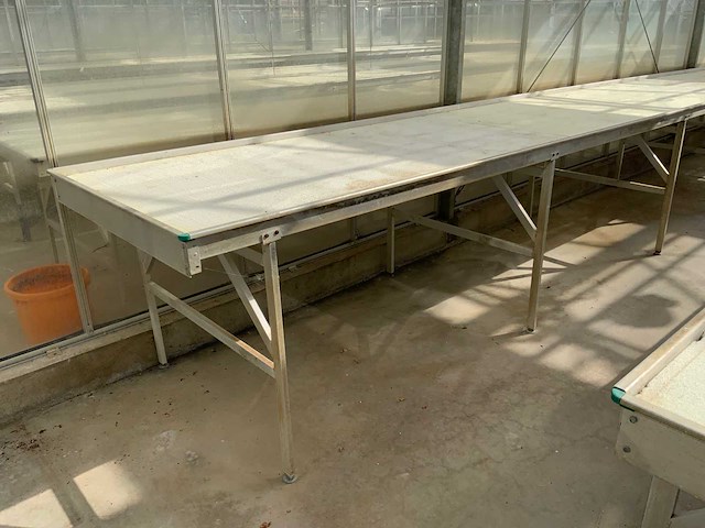 Wevab 14 meter aluminium kweektafel (4x) - afbeelding 10 van  12