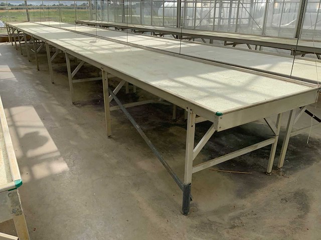 Wevab 14 meter aluminium kweektafel (4x) - afbeelding 11 van  12