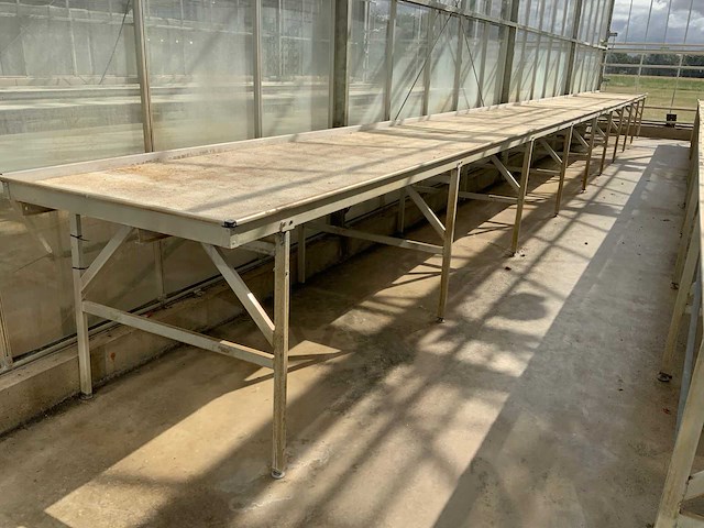 Wevab 14 meter aluminium kweektafel (4x) - afbeelding 18 van  19