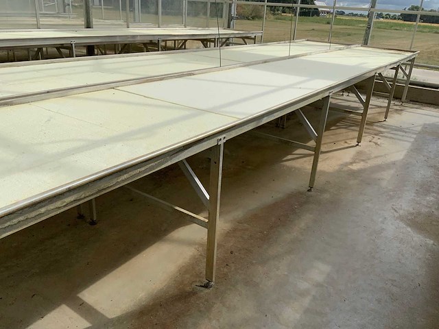 Wevab 14 meter aluminium kweektafel (4x) - afbeelding 7 van  19