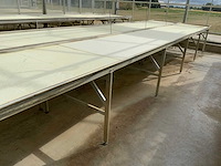 Wevab 14 meter aluminium kweektafel (4x) - afbeelding 7 van  19