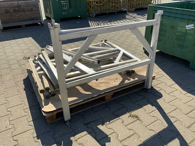 Wevab aluminium kweektafel frame (10x) - afbeelding 3 van  4
