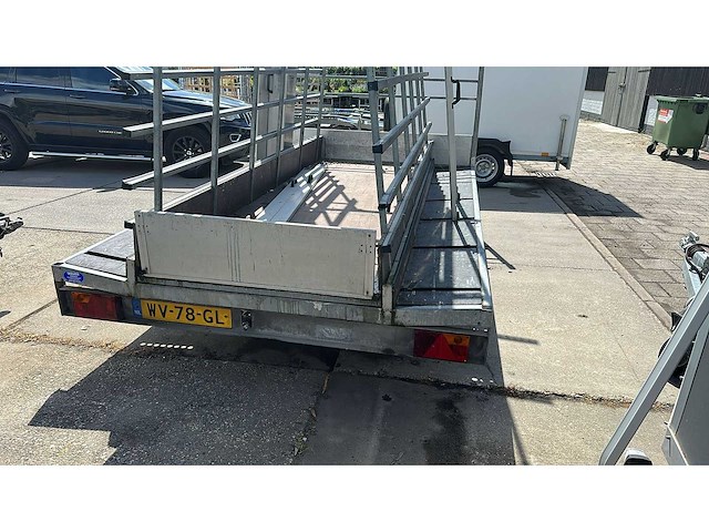Weyer aanhangers - 1999 - plateau - - aanhangwagen - afbeelding 3 van  5