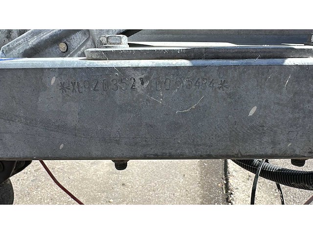 Weyer aanhangers - 1999 - plateau - - aanhangwagen - afbeelding 5 van  5