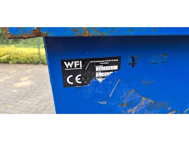 Wfi - kiep-kantelbak - various agriculture - afbeelding 9 van  9