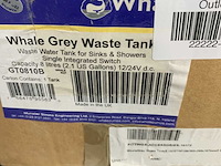 Whale grey waste tank 8l for boats and yachts 12/24v - gt0810b - afbeelding 4 van  4