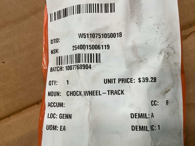Wheel chock (12x) - afbeelding 5 van  5