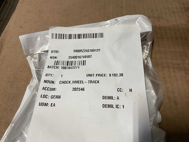 Wheel chock (2x) - afbeelding 5 van  5