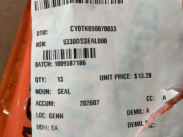Wheel seal (13x) - afbeelding 4 van  4