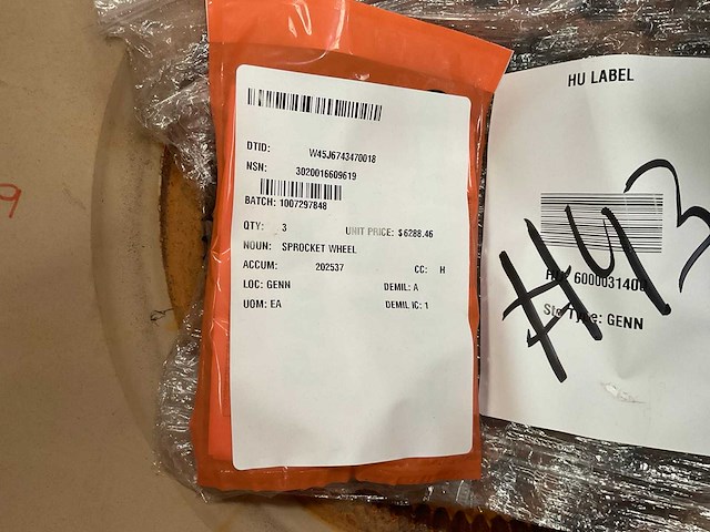 Wheel sprocket (3x) - afbeelding 4 van  4