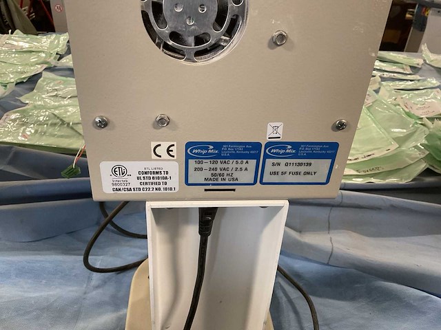 Whip mix vpm2 vacuum mixing device - afbeelding 5 van  5