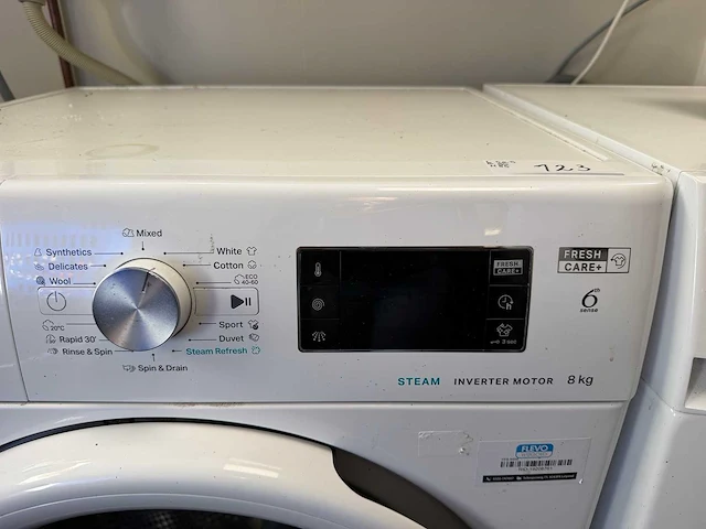 Whirlpool - freshcare+ 6th sense - wasmachine 8 kg - afbeelding 3 van  5