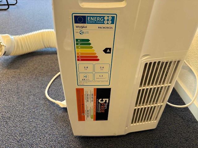 Whirlpool - mobiele airco - afbeelding 3 van  6