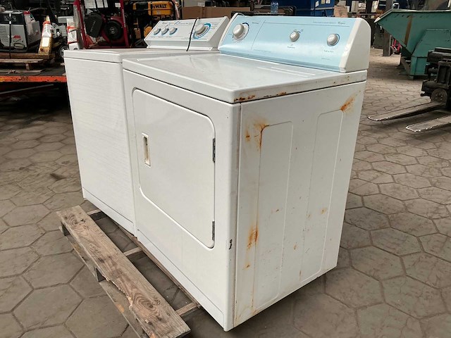 Whirlpool 1x wasmachine, 1x droger (2x) - afbeelding 1 van  8
