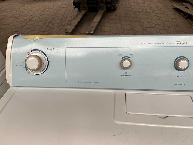 Whirlpool 1x wasmachine, 1x droger (2x) - afbeelding 5 van  8
