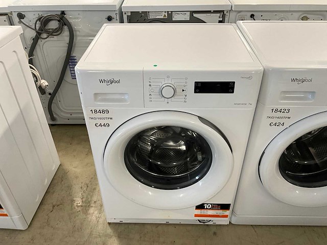 Whirlpool 7kg wasmachine (3x) - afbeelding 3 van  5