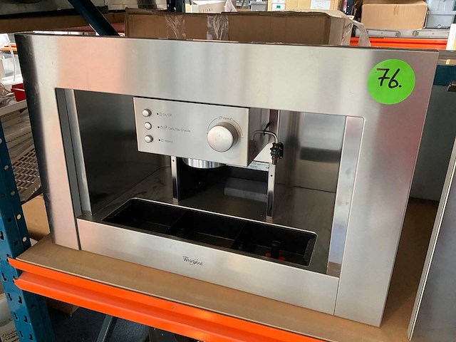 Whirlpool ace010/ix inbouw koffiemachine - afbeelding 1 van  4