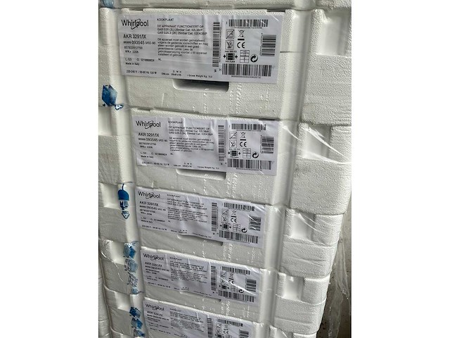 Whirlpool akr 3291/ix 5-pits gaskookplaat (4x) - afbeelding 2 van  2