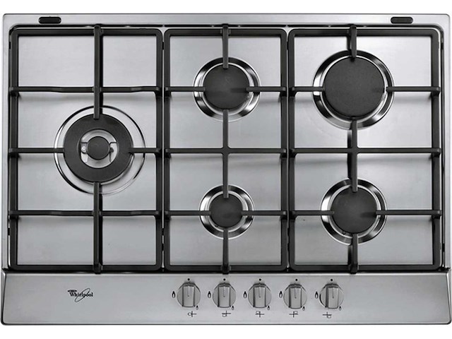Whirlpool akr 3291/ix 5-pits gaskookplaat - afbeelding 1 van  2