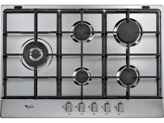 Whirlpool akr 3291/ix 5-pits gaskookplaat - afbeelding 1 van  2