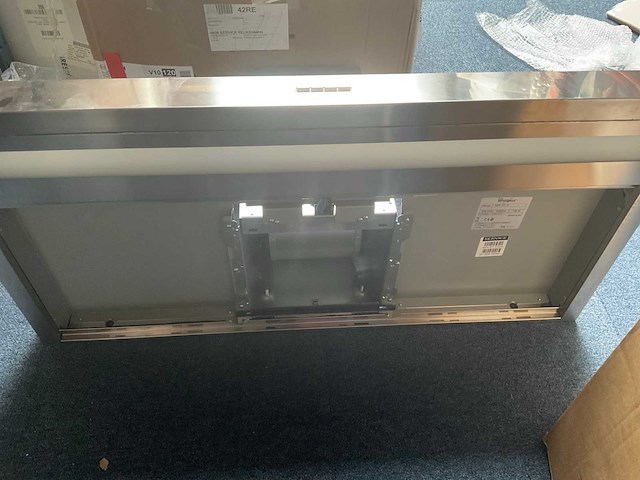 Whirlpool akr471ix afzuigkap met led ambient light - afbeelding 3 van  5
