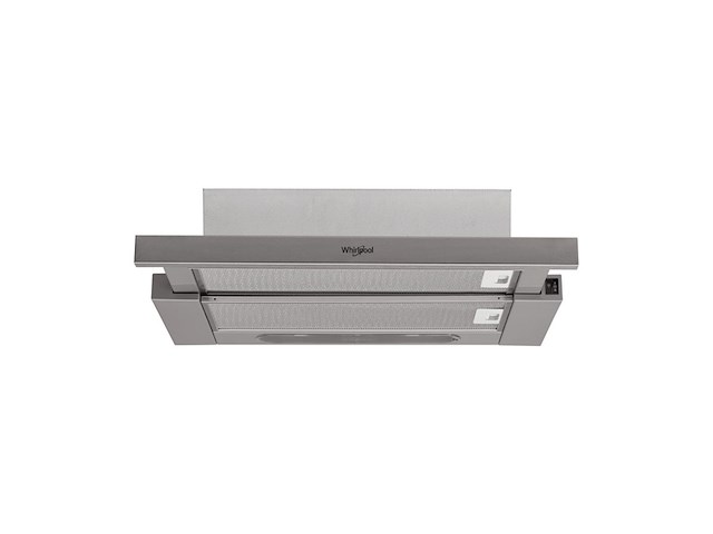 Whirlpool akr53901ix afzuigkap zilver - afbeelding 1 van  3