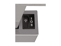 Whirlpool akr53901ix afzuigkap zilver - afbeelding 2 van  3